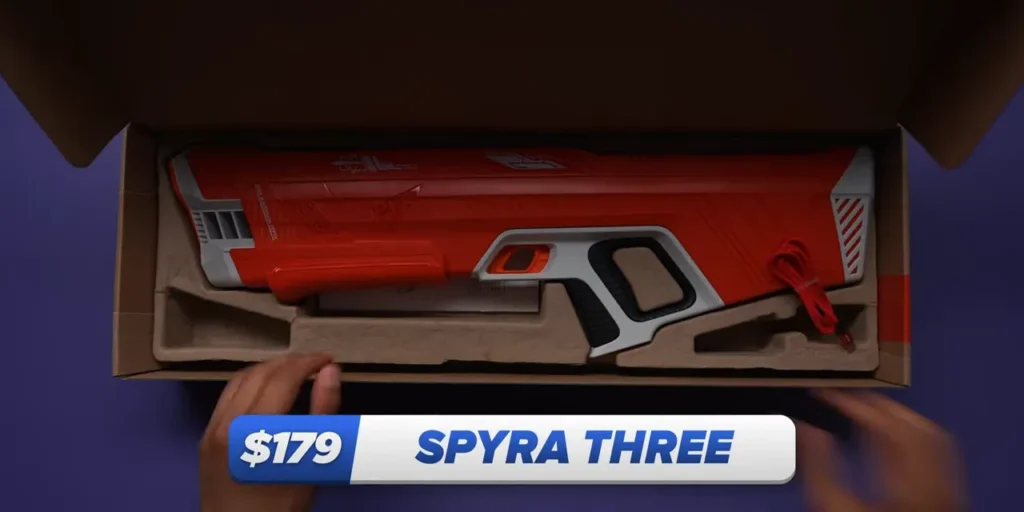 High-End Tech Toys - Spyra 3 Water Blaster