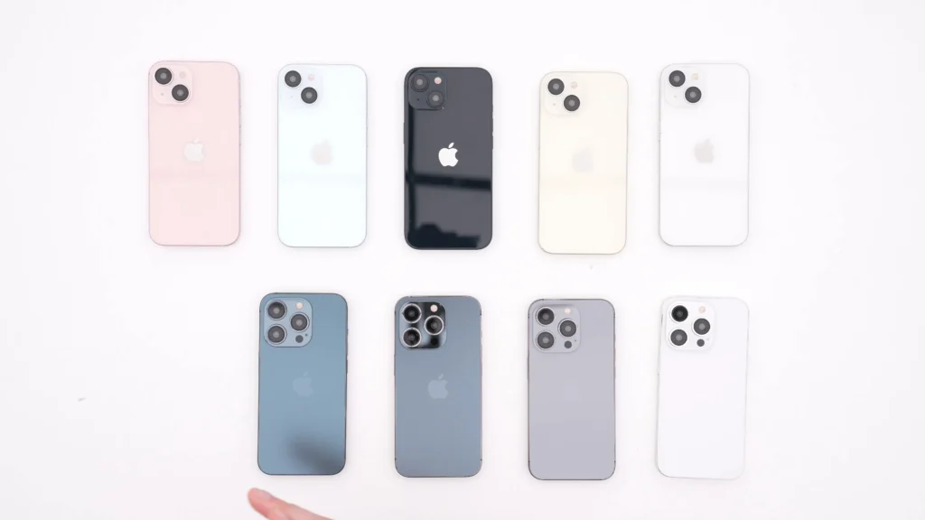 iPhone 15 and iPhone 15 Pro Colors